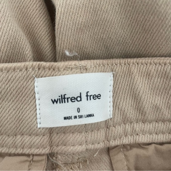 Aritzia Wilfred Free Tan Maeve Twill Cargo Pants - 37288 - Picture 8 of 11